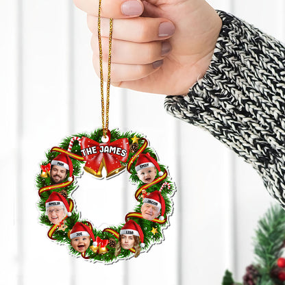 Christmas Wreath | Personalized 1-Side Acrylic Ornament JSACOPL2115TA