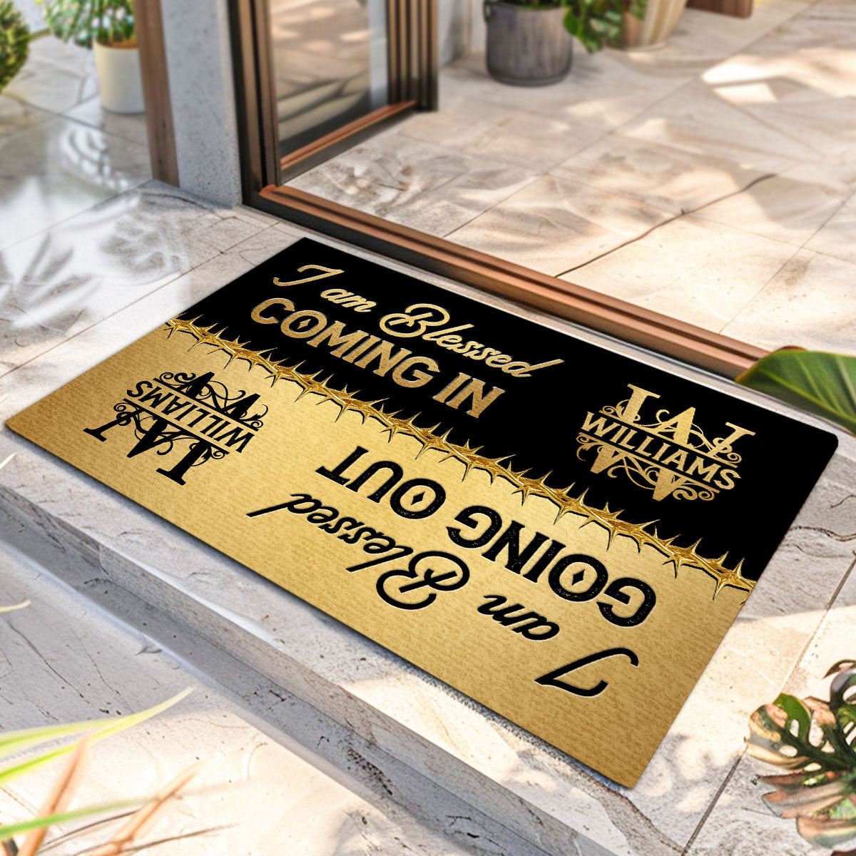 Eternal Blessing | Personalized Doormat