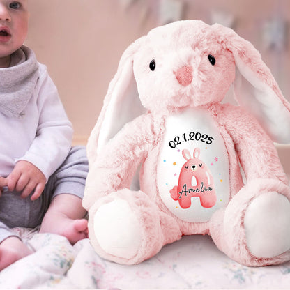 Baby's Name | Personalized Stuffed Bunny