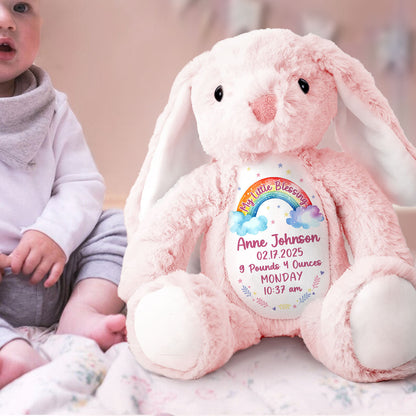 My Little Blessing | Personalized Stuffed Bunny