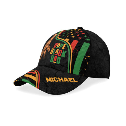 Black Dope Dad | Personalized Classic Cap