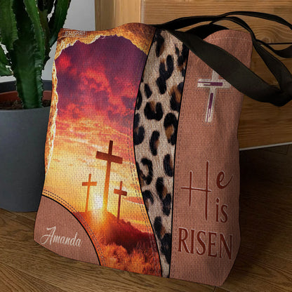 He Is Risen - Awesome Personalized Tote Bag NUM295