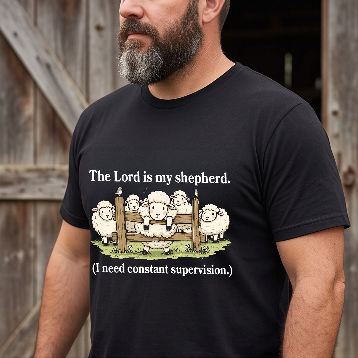 The Lord Is My Shepherd |  2D Unisex T-shirt