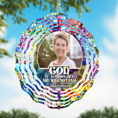 God Says I Am - Personalized Wind Spinners JSWISPPN1713TA