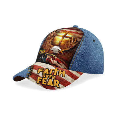Faith Over Fear | Personalized Classic Cap JSCCH879