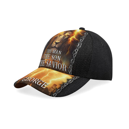 The Man The Son The Savior | Personalized Classic Cap JSCCHLPA1841TA