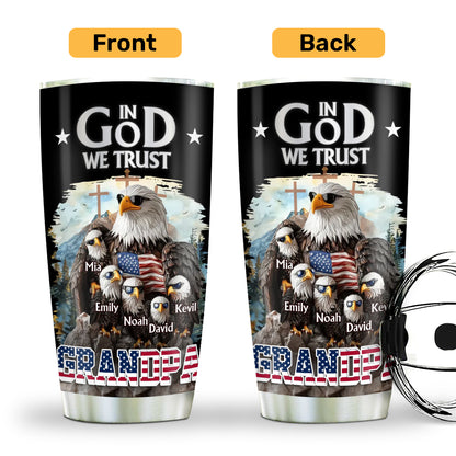 In God We Trust | Personalized Stainless Steel Tumbler