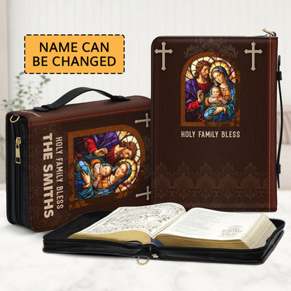 Holy Family | Personalized Bible Cover JSBCPPA1169L