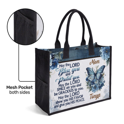 May The Lord Bless You And Protect You - Personalized New Canvas Tote Bag CTBM03