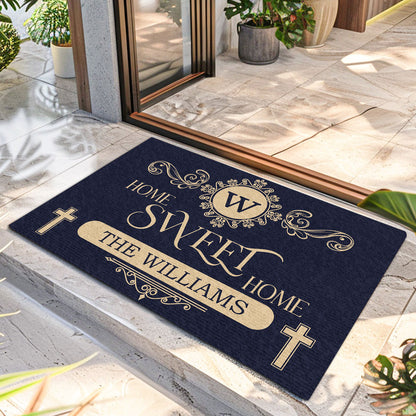 Home Sweet Home | Personalized Doormat JSDMHLPA1637TA