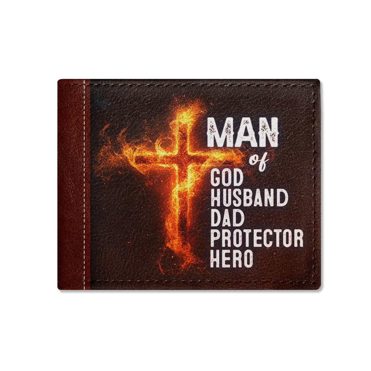 Man Of God | Personalized Folded Wallet For Men