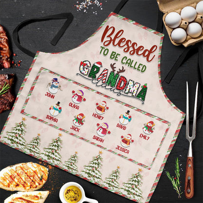 Blessed To Be Called | Personalized Apron With Packet