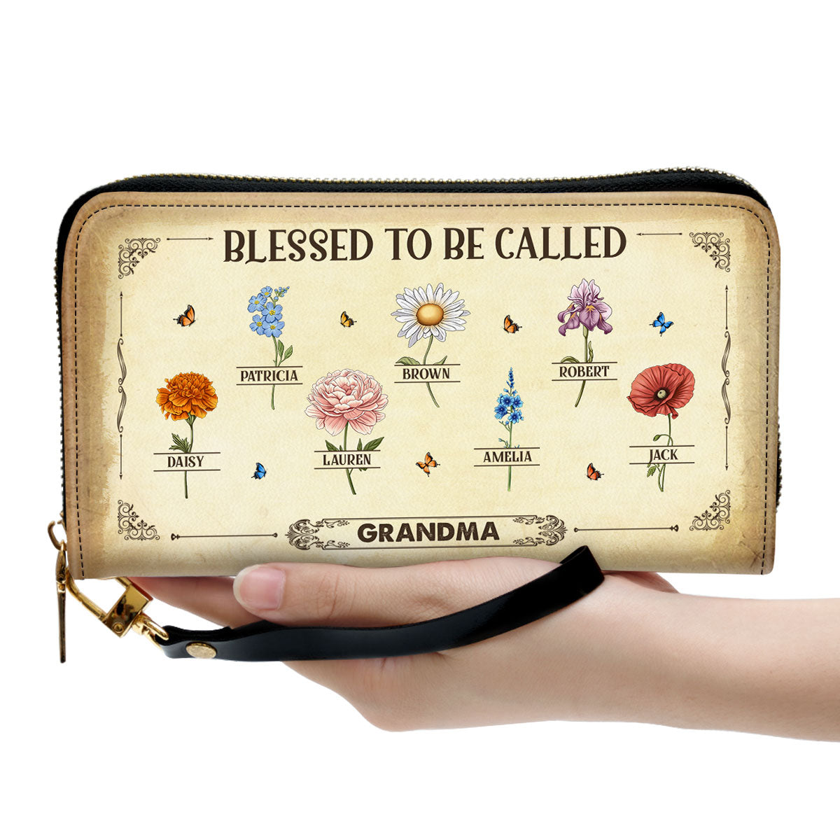 Blessed To Be Called Mom | Personalized Clutch Purse