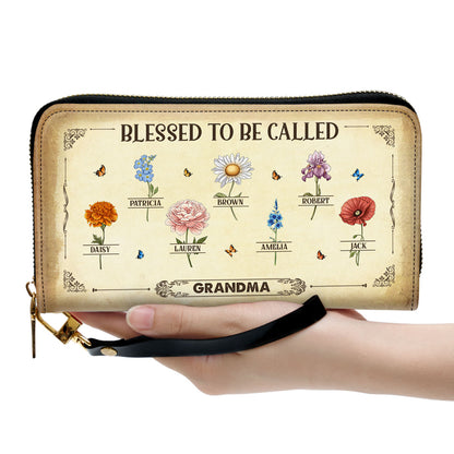 Blessed To Be Called Mom | Personalized Clutch Purse