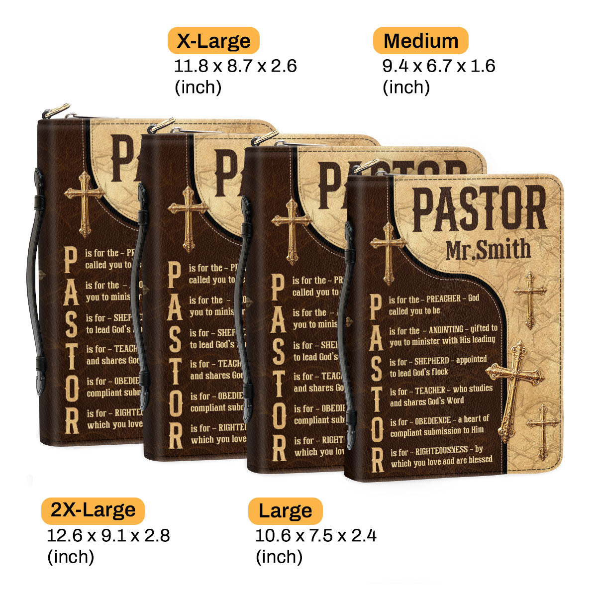 Thank You For All You Do | Personalized Bible Cover