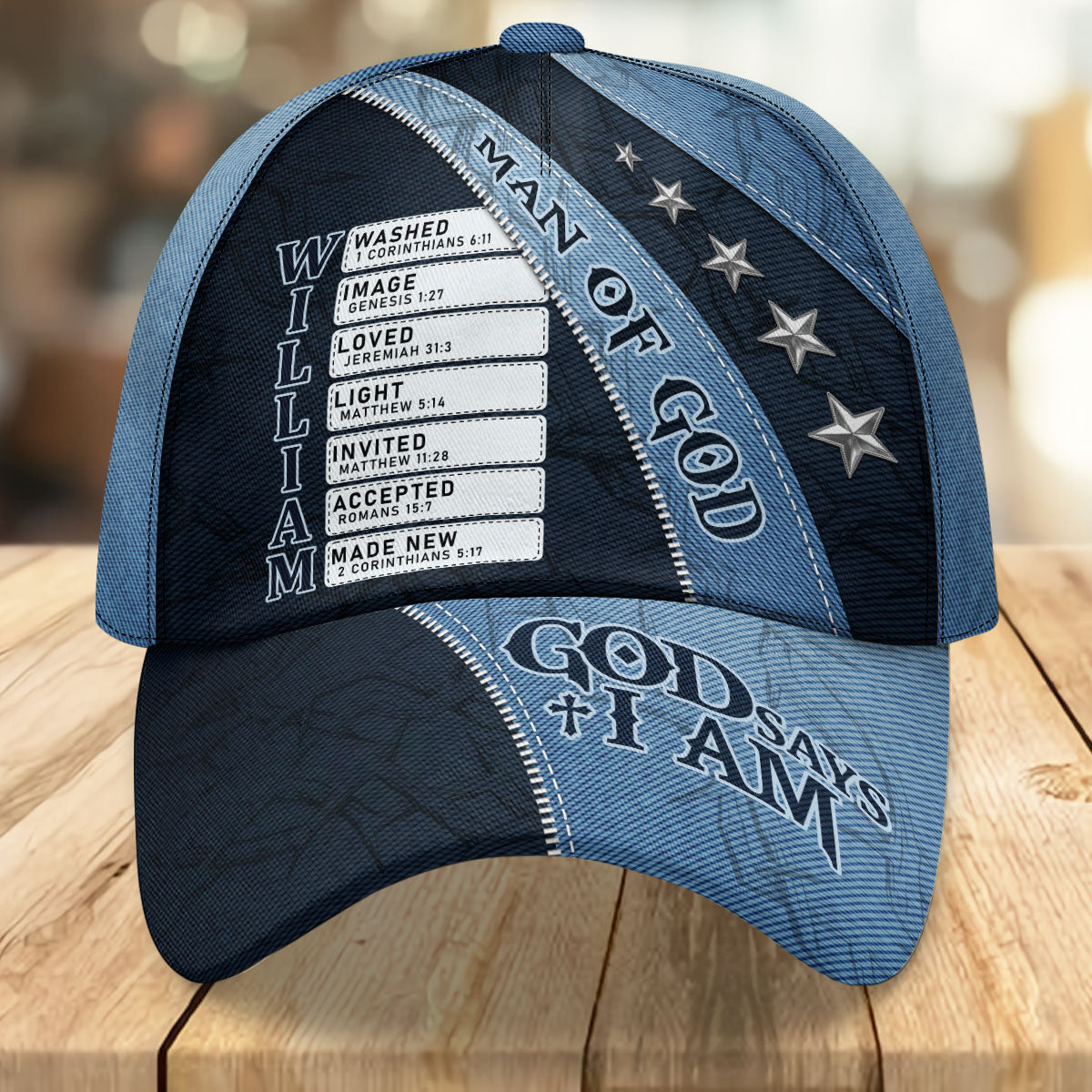 Man Of God | Personalized Classic Cap