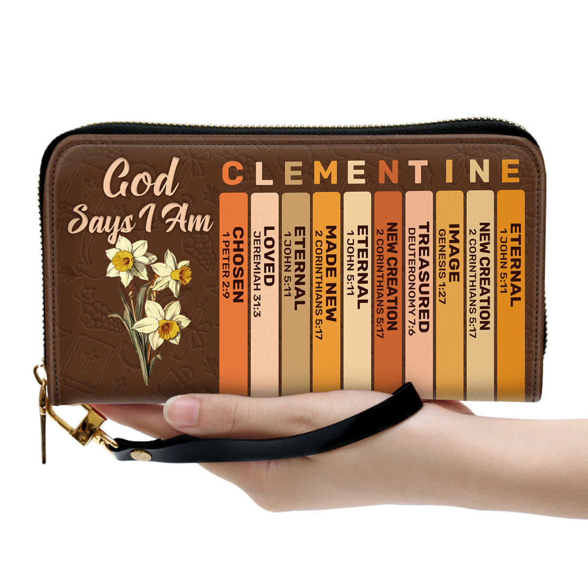 What God Says About You | Personalized Clutch Purse JSCPPN2868D