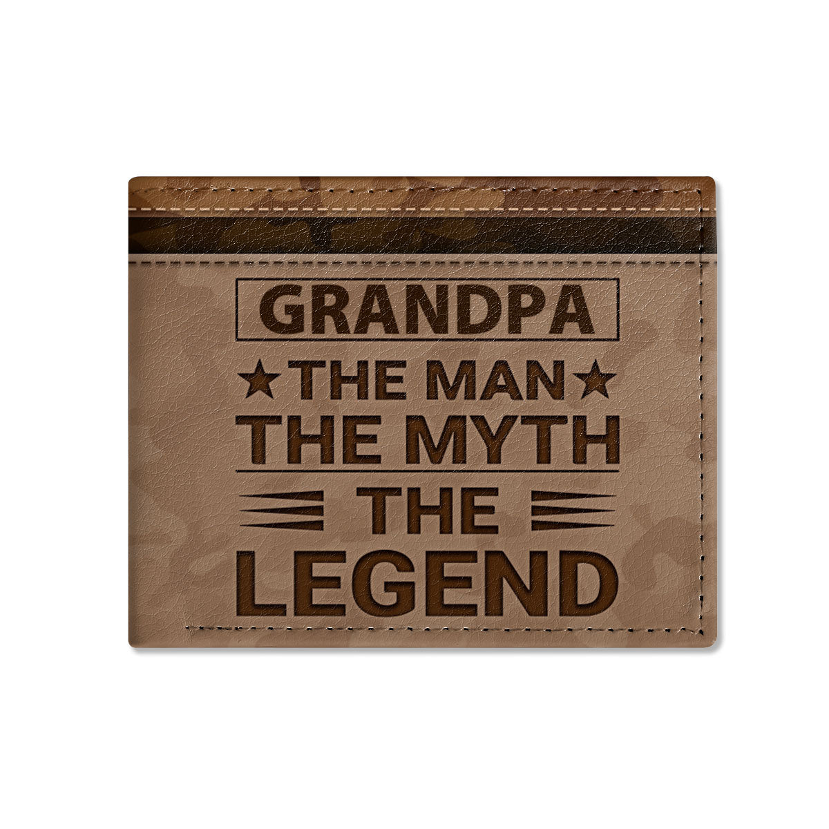 Best Dad Ever | Personalized Folded Wallet For Men JSLFWPN2786TA