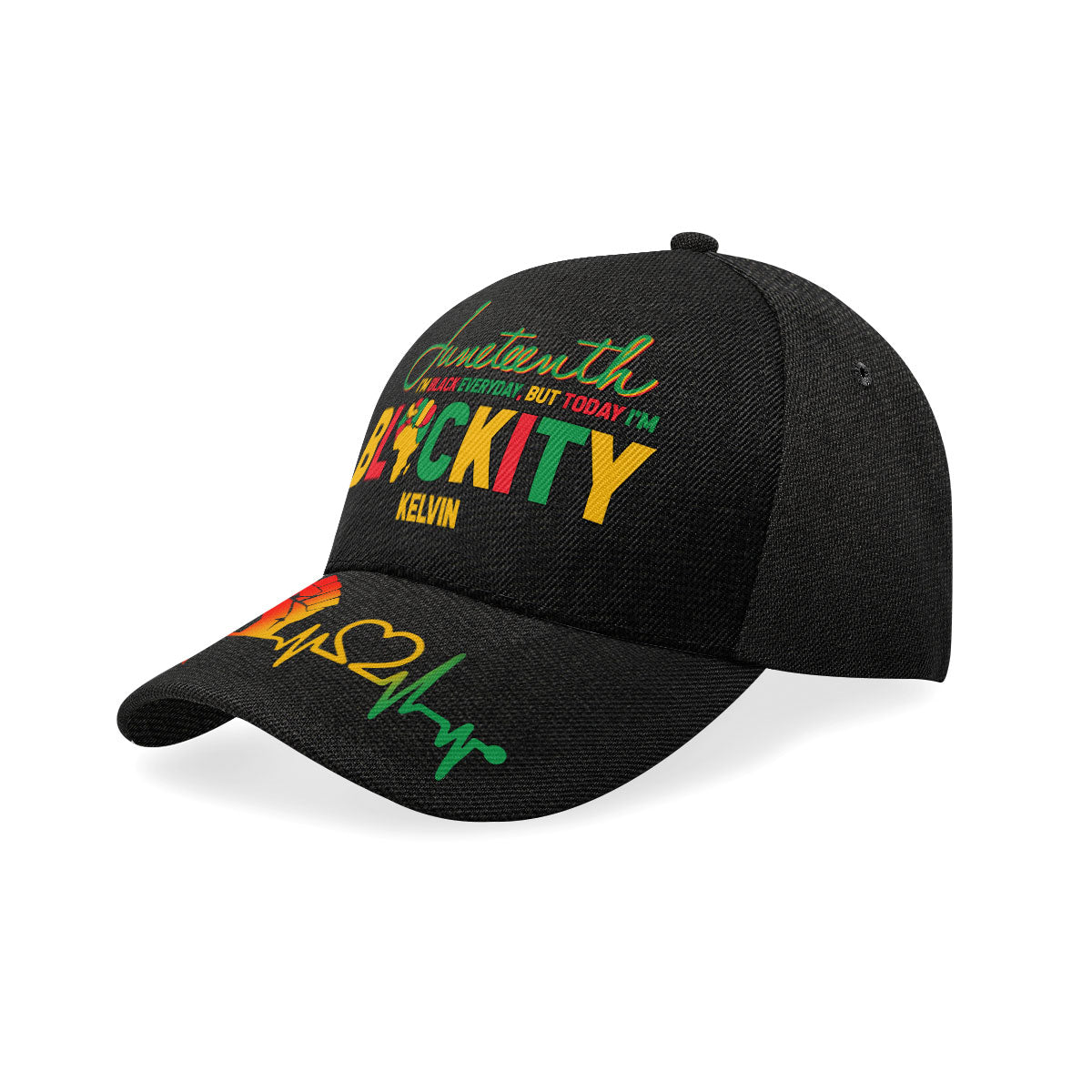 Juneteenth I'm Black Everyday But Today I'm Blackity | Personalized Classic Cap JSCCH876