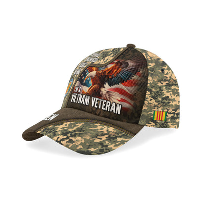 I Served  I Sacrificed  I Regret Nothing  I'm A Vietnam Veteran | Personalized Classic Cap JSCCH884