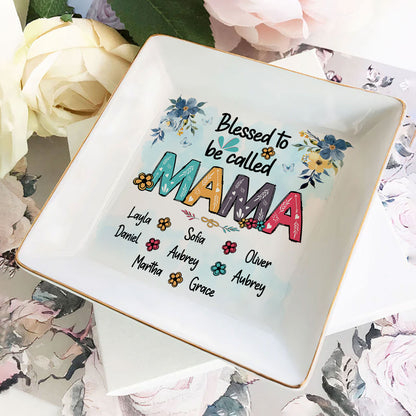 Blessed To Be Called Grandma | Personalized Jewelry Dish JSJDPH1832M