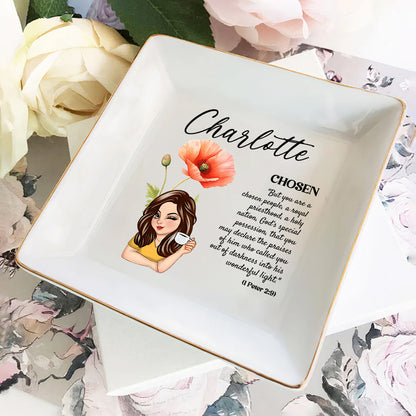 Meaning Of Your Name | Personalized Jewelry Dish JSJDPTN1833M