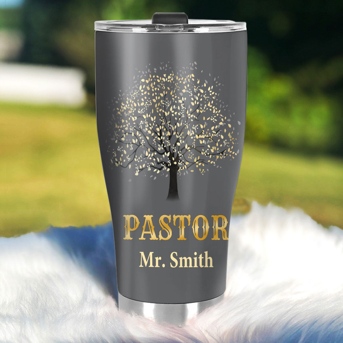 Jesuspirit | Christian Faith Gifts | Stainless Steel Tumbler | Thank You Pastor  SSTNAM1002B