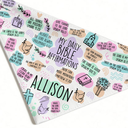 My Daily Bible Affirmations | Personalized Shawl Wrap