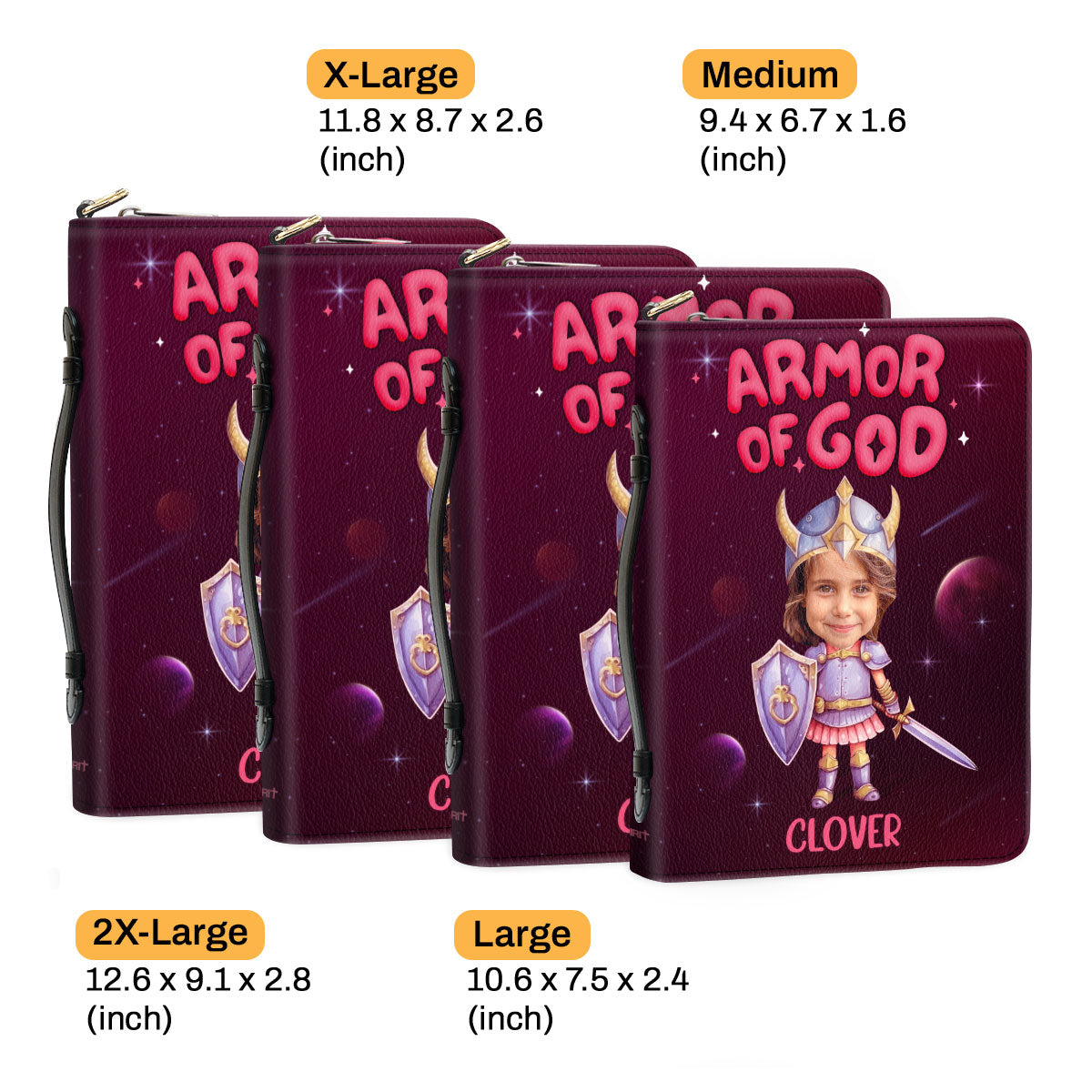 Armor Of God | Personalized Bible Cover JSBCPH822M