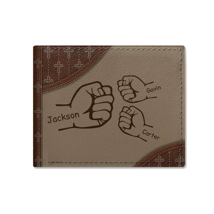 Dad Definition | Personalized Folded Wallet For Men