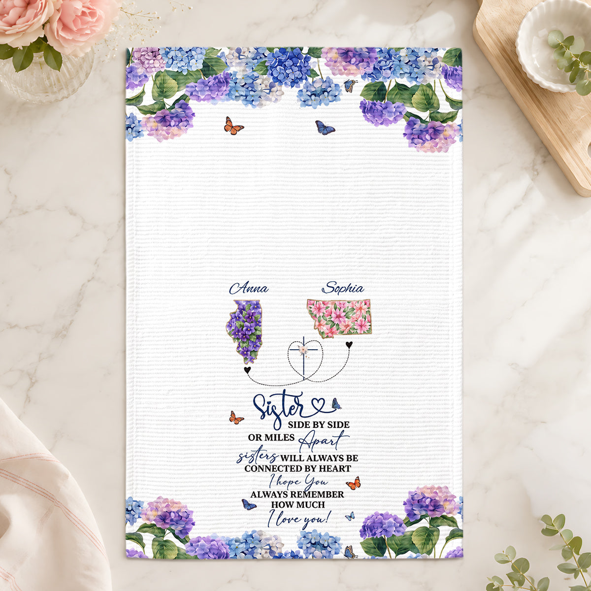 I Hope You Always Remember How Much I Love You | Personalized Kitchen Towel