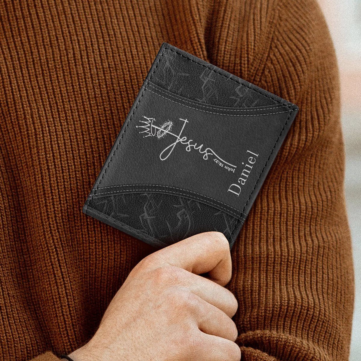 You Are King | Personalized Folded Wallet For Men