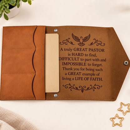 A Truly Great Pastor | Personalized Envelope Journal