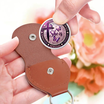 She Is Strong And Loved | Personalized Pocket Hug
