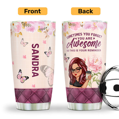 You're Awesome | Personalized Stainless Steel Tumbler JSSSTPPA1315M