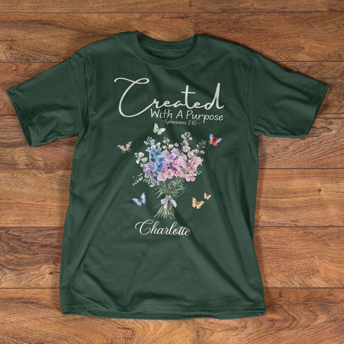 Created With A Purpose | Personalized Classic Unisex T-shirt