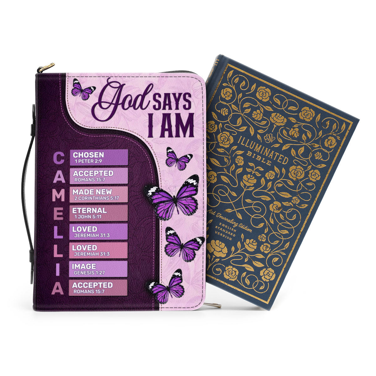 God Says I Am | Personalized Bible Cover