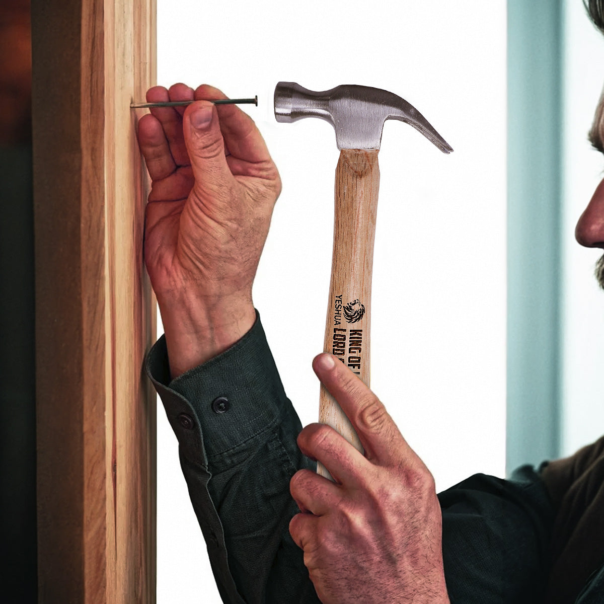 Yeashua  | Personalized Wooden Hammer