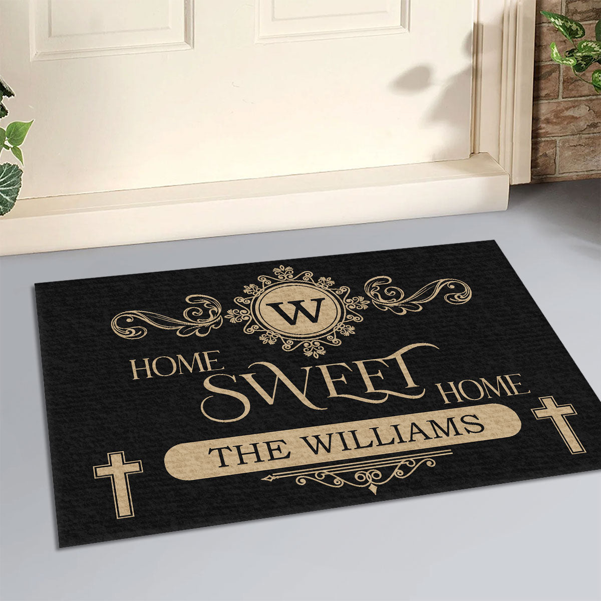 Home Sweet Home | Personalized Doormat JSDMHLPA1637TA