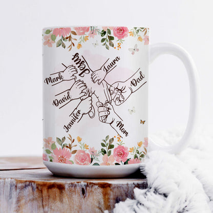 As For Me And My House We Will Serve The Lord | Personalized White Ceramic Mug