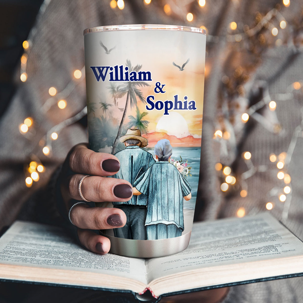 To My Gorgeous Wife | Personalized Stainless Steel Tumbler