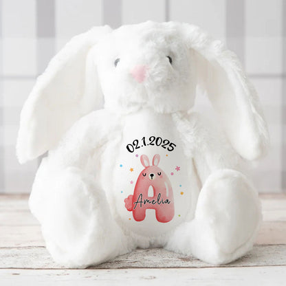 Baby's Name | Personalized Stuffed Bunny