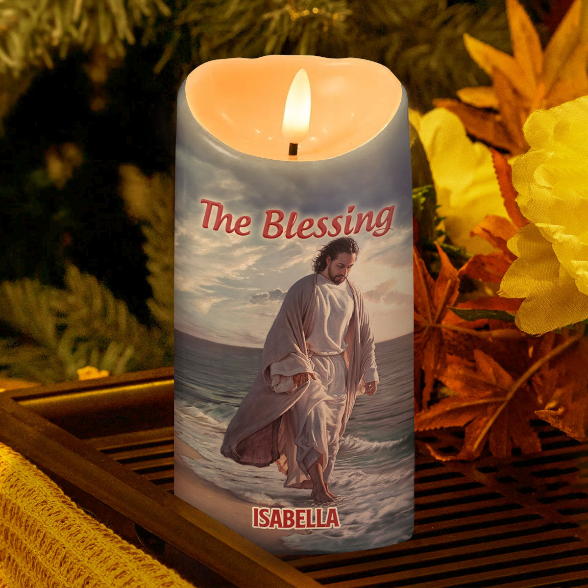 The Blessing | Personalized Flameless LED Candle