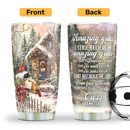 Amazing Grace | Personalized Stainless Steel Tumbler