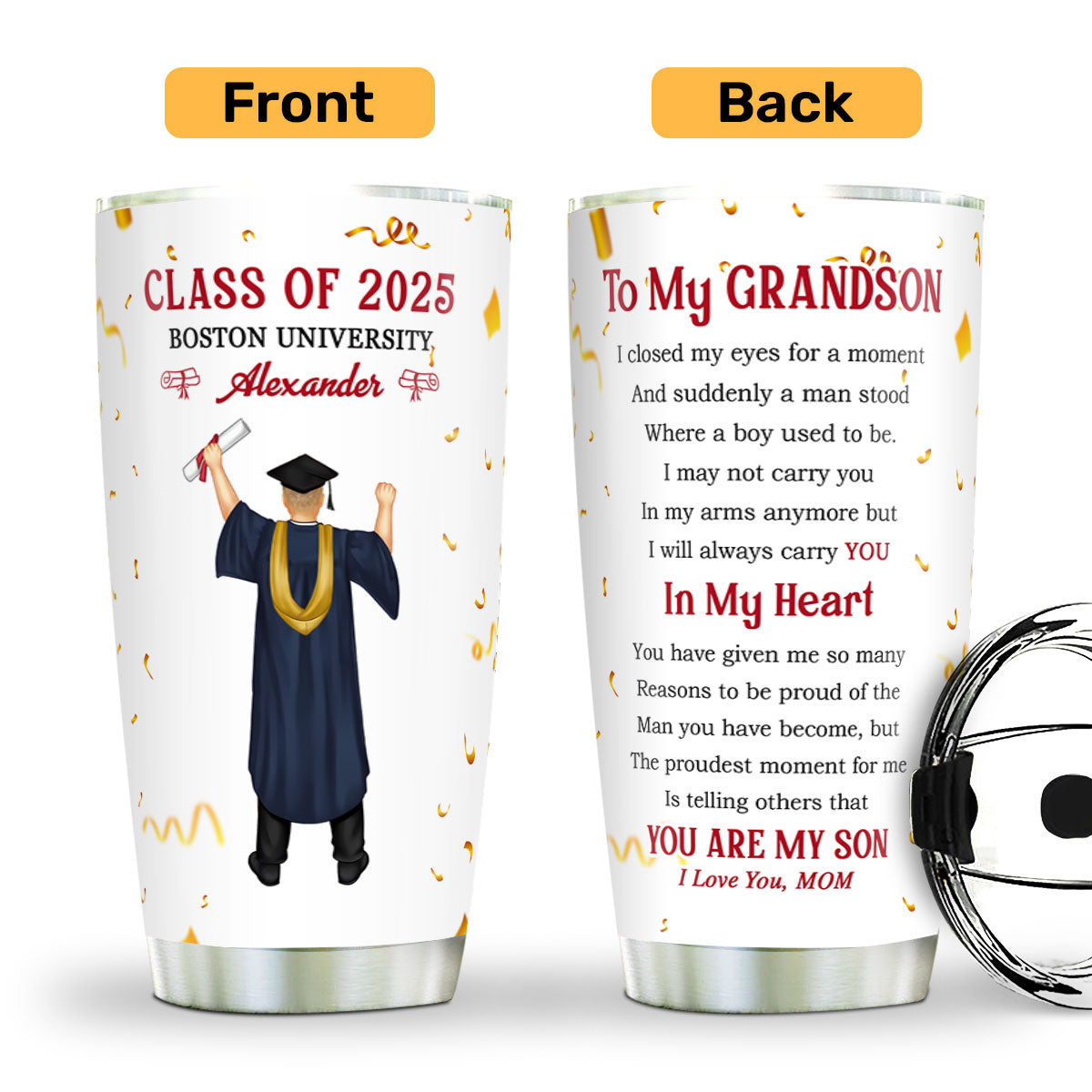 I Closed My Eyes For A Moment  | Personalized Stainless Steel Tumbler