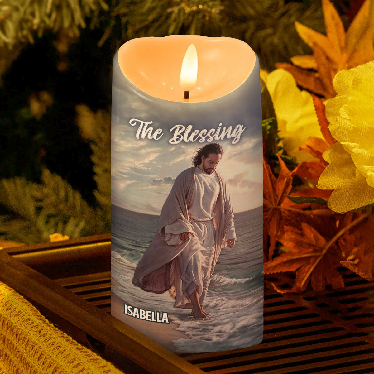 The Blessing | Personalized Flameless LED Candle