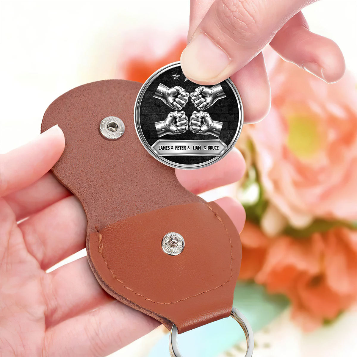 Brothers In Christ Are Brothers For Life | Personalized Pocket Hug