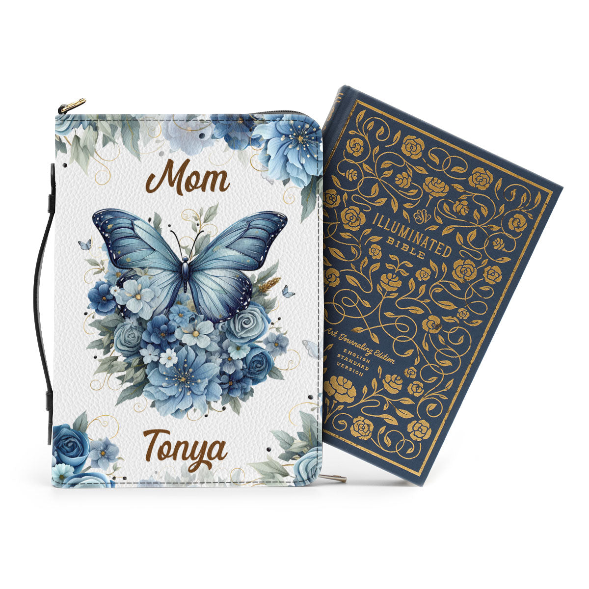 Jesuspirit | Personalized Leather Bible Cover | May The Lord Bless You And Protect You BCM784