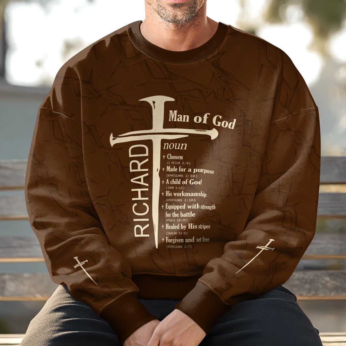 A Child Of God | Personalized 3D Sweatshirt