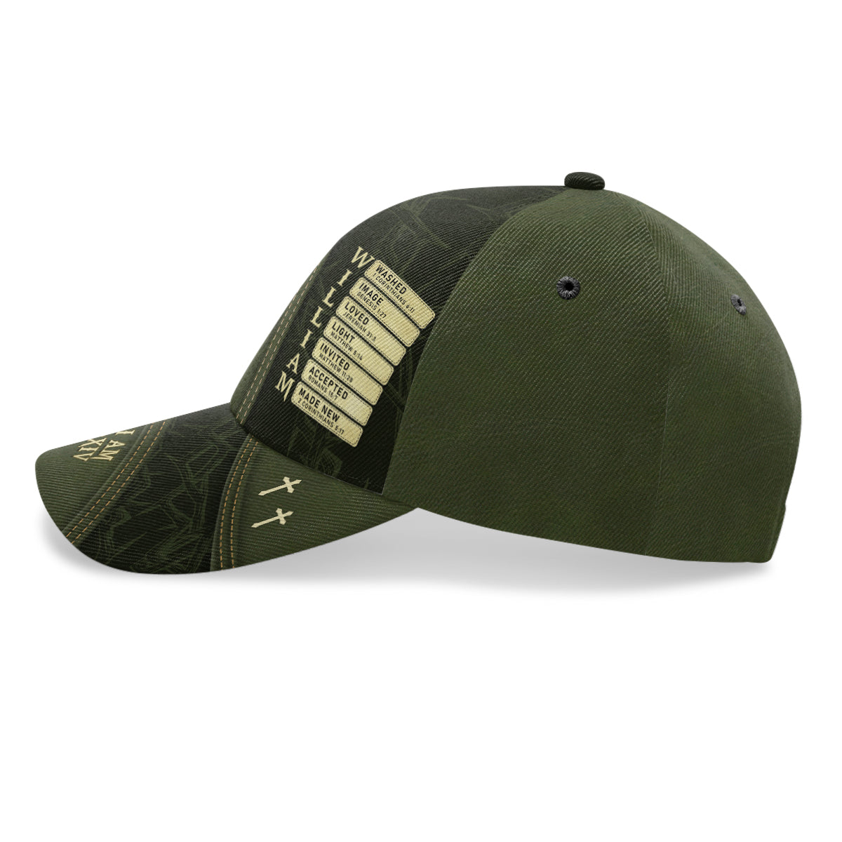 Man Of Faith | Personalized Classic Cap